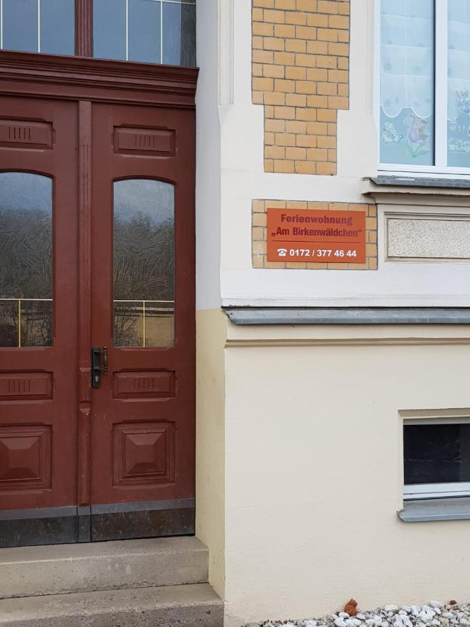 Ferienwohnung Am Birkenwaeldchen Plauen Exterior photo